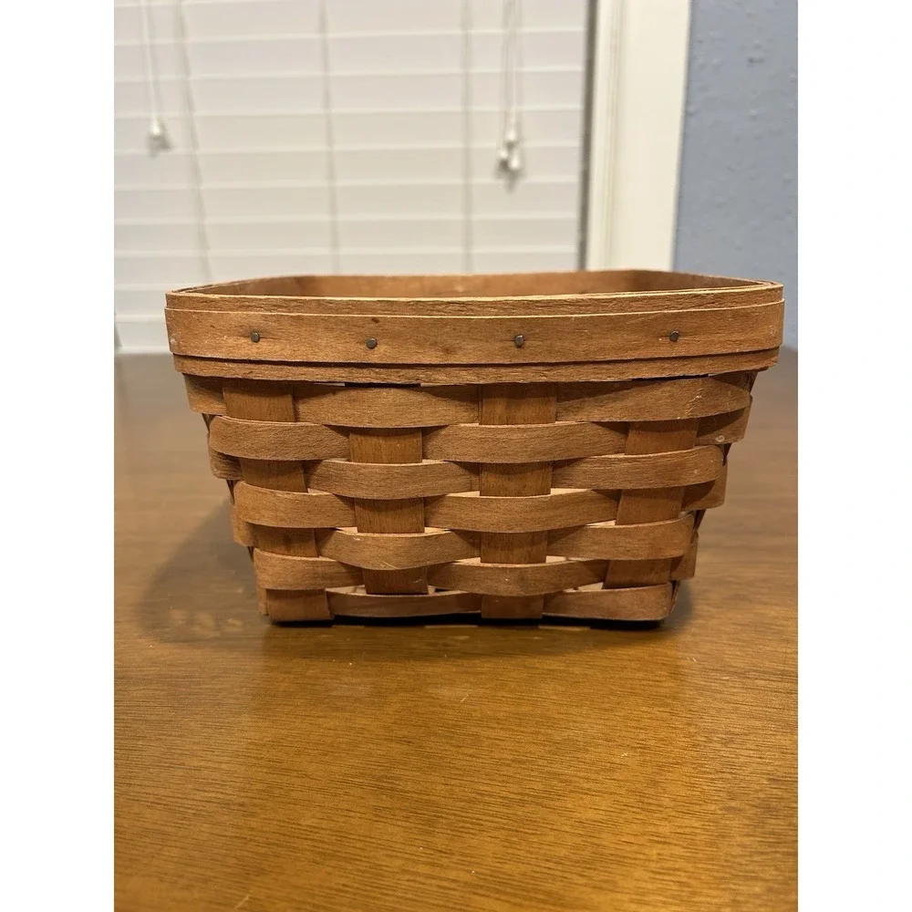 Longaberger 1989 Rectangle Basket (6.5